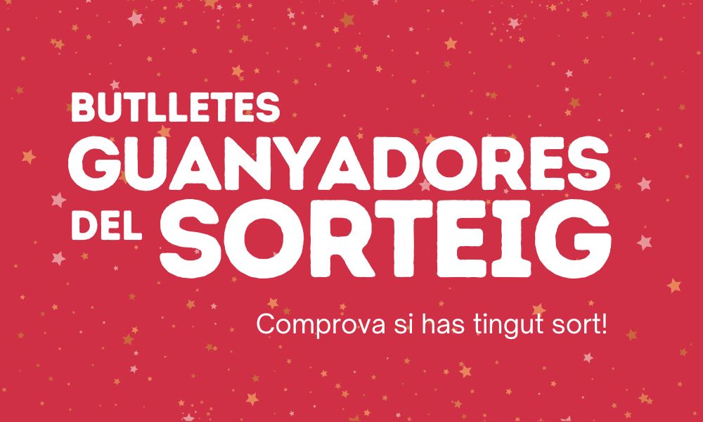 Butlletes guanyadores del sorteig de nadal